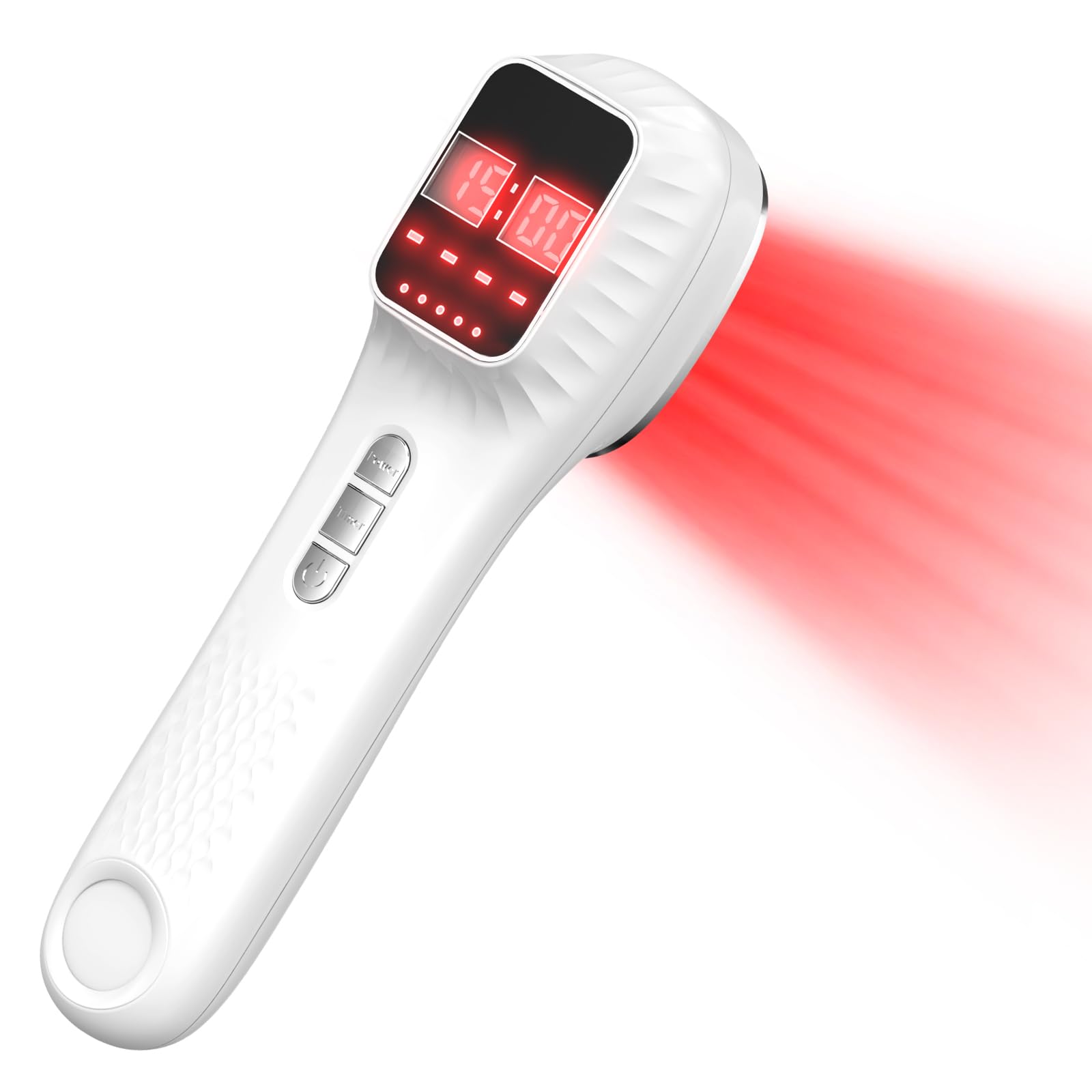 iKeener Luce Terapia Rossa Dispositivo(3x808nm,16x650nm),FDA Approvata Attrezzatura Alleviare Portatile Dolore,Terapia Laser Freddo Apparecchio per Schiena,Viso,Corpo,Muscoli,Ginocchio,Spalla
