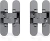 Emuca Invisible Hinge, 40 kg, Grey