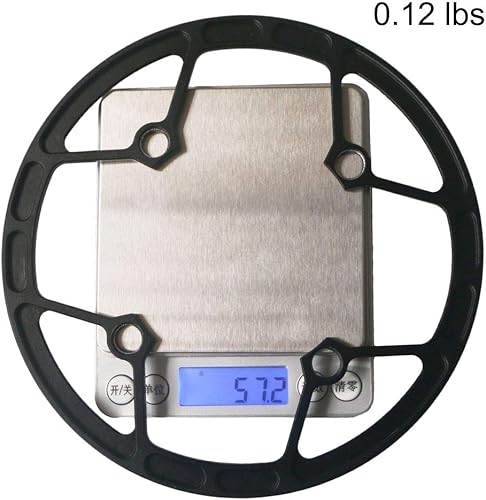 Vista 7 de GANOPPER 104 BCD Guía de cadena Bashguard MTB Juego de biela de cadena para 30T 32T 34T 36T 38T 40T 42T Anillo de cadena 30T,32T,34T