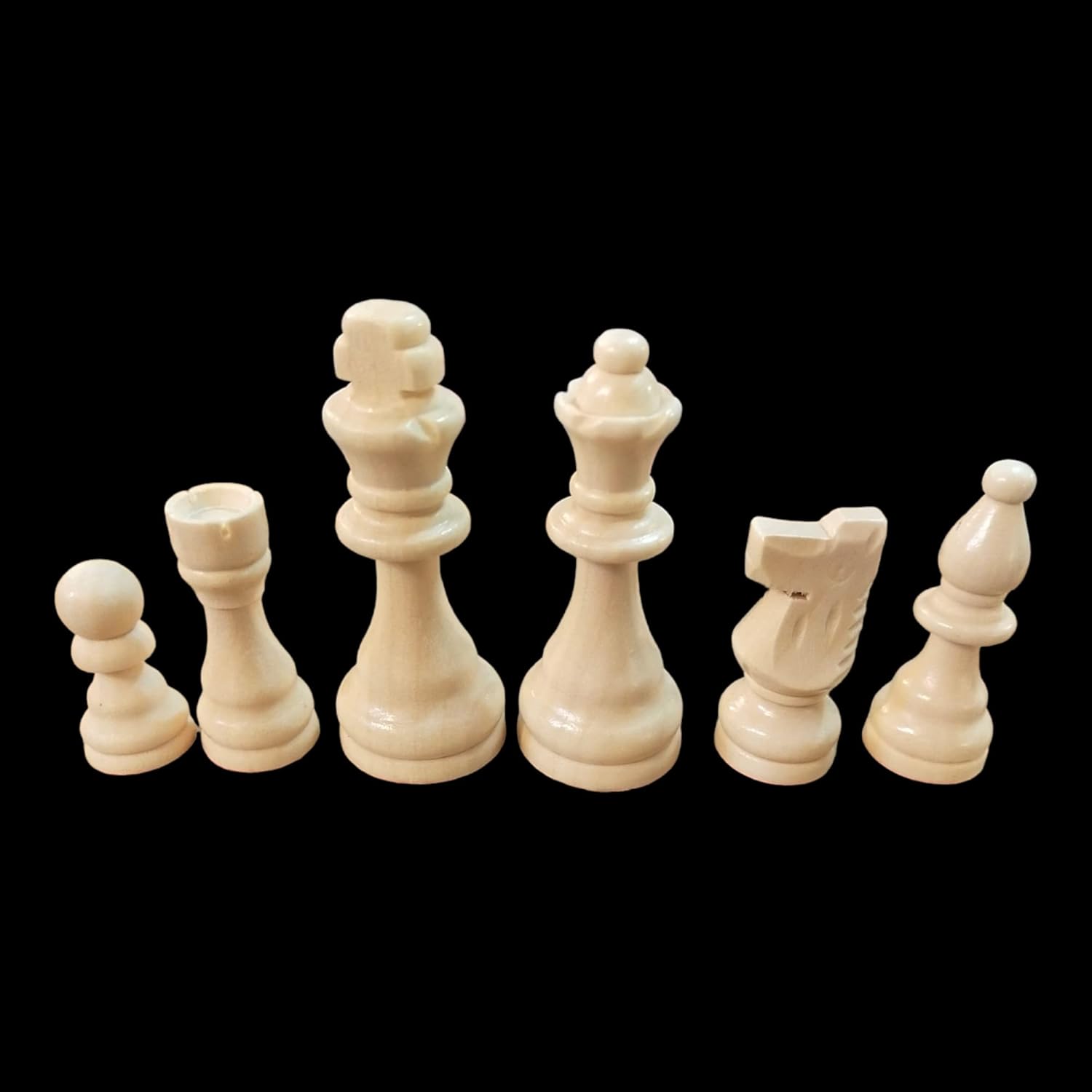 Quaternity Chess Basic52 (IQCA) Large Foldable Wooden Chess Board Game 4 Player Wooden Pieces