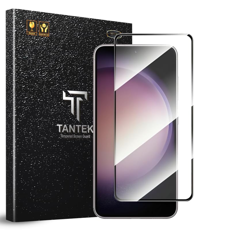 Image of TANTEK TitanGuard Tempered Glass Screen Protector Guard for Samsung Galaxy M51 / M62 / F62 / A71-9H Hardness, Military Grade, Anti-Static, Easy Installation Kit - 1 PACK