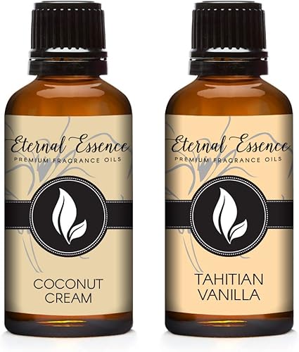 Miniatura 42 de Eternal Essence Oils Paquete de 2 aceites aromáticos de alta calidad de 1.0 fl oz, tipo guayaba colada y piña colada, para velas, fabricación de