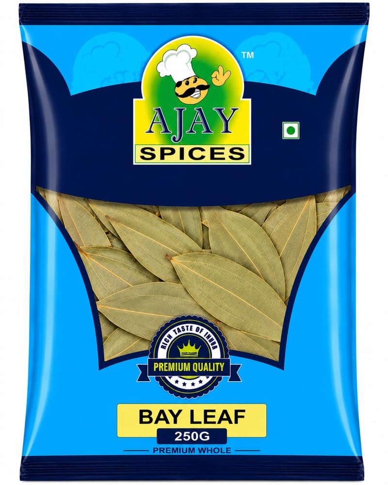 AJAY SPICES Bay Leaf 250G | Premium Whole | 100% Natural | No Preservatives | Hygienically Packed | Pack of 3-image-45