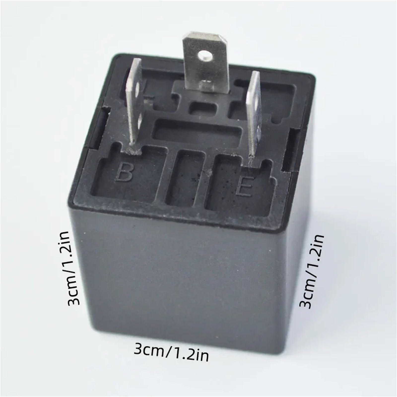 Misura per auto 3-Pin CF13 JL-02 0.02A 20A 12V Relè lampeggiante per LED Fix Indicatori di direzione Hyper Flash 3 Pin(5 PCS Relay)