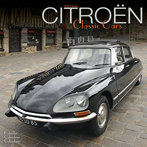 Citroen Classic Cars Calendar- 2016 Wall calendars - Car Calendar - Automobile Calendar - Monthly Wall Calendar by Avonside