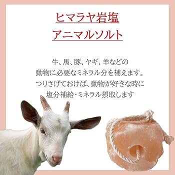 動物用ヒマラヤ岩塩 Amazon.co.jp: 梅研本舗 岩塩 アニマルソルト 家畜用岩塩 家畜用