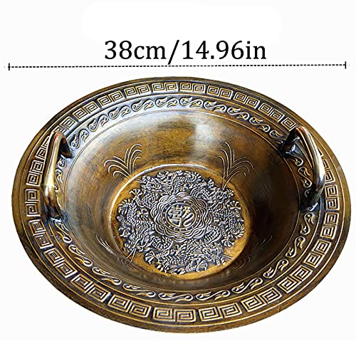 Handgemaakte waterbronschaal Klankschaal Magische schaal Resonantieschaal gemaakt van brons Fysisch experiment… - Image 3