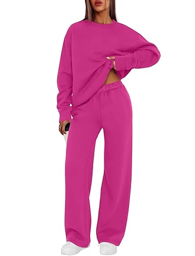 Sweatsuits Women 2 Piece Outfit Matching Lounge Sets Fall Outfits