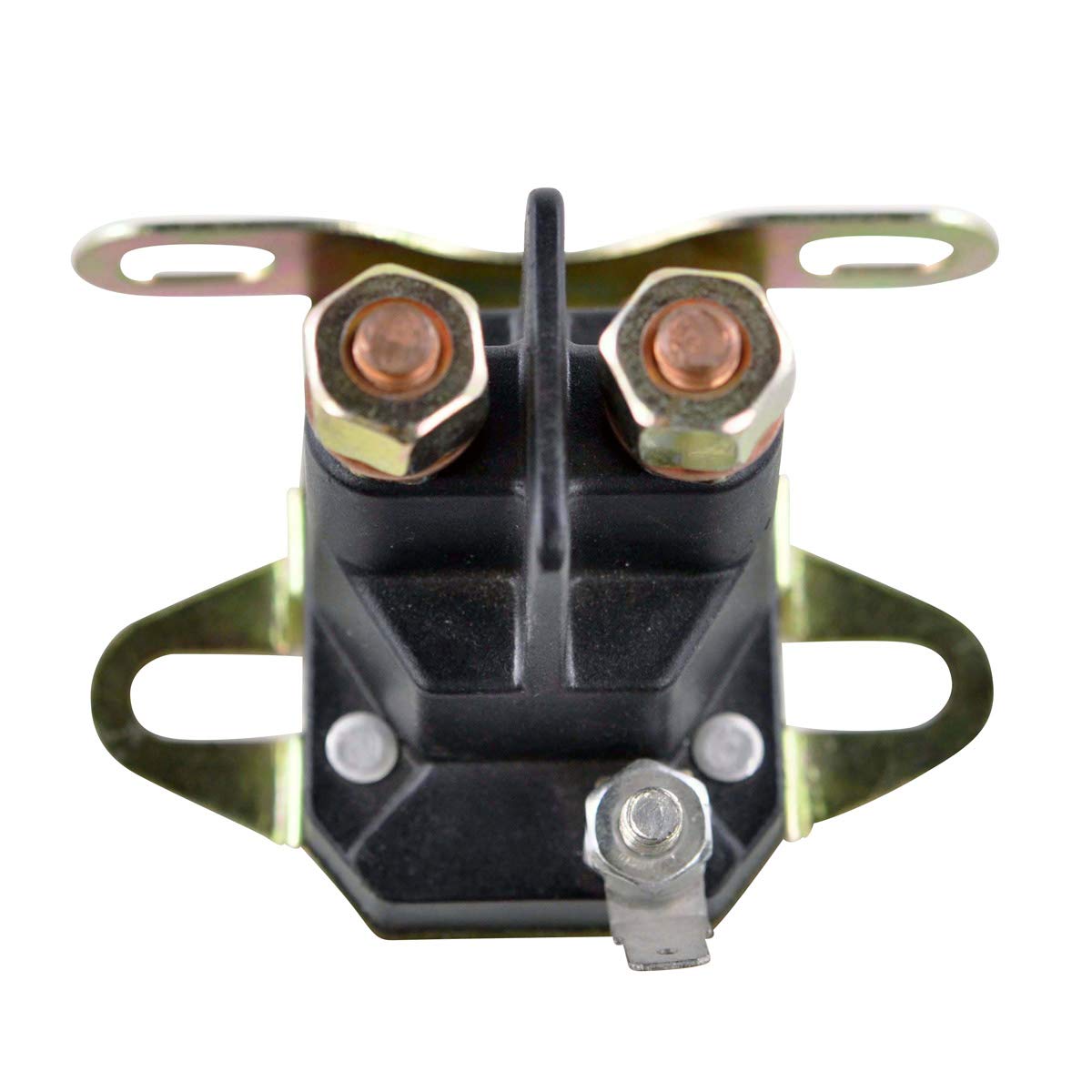 Aftermarket RMSTATOR branded 3 Pole Universal Starter Relay Solenoid for Small Engine (Repl. Briggs & Stratton/MTD/Troy Bilt) | OEM Repl.# 110832X
