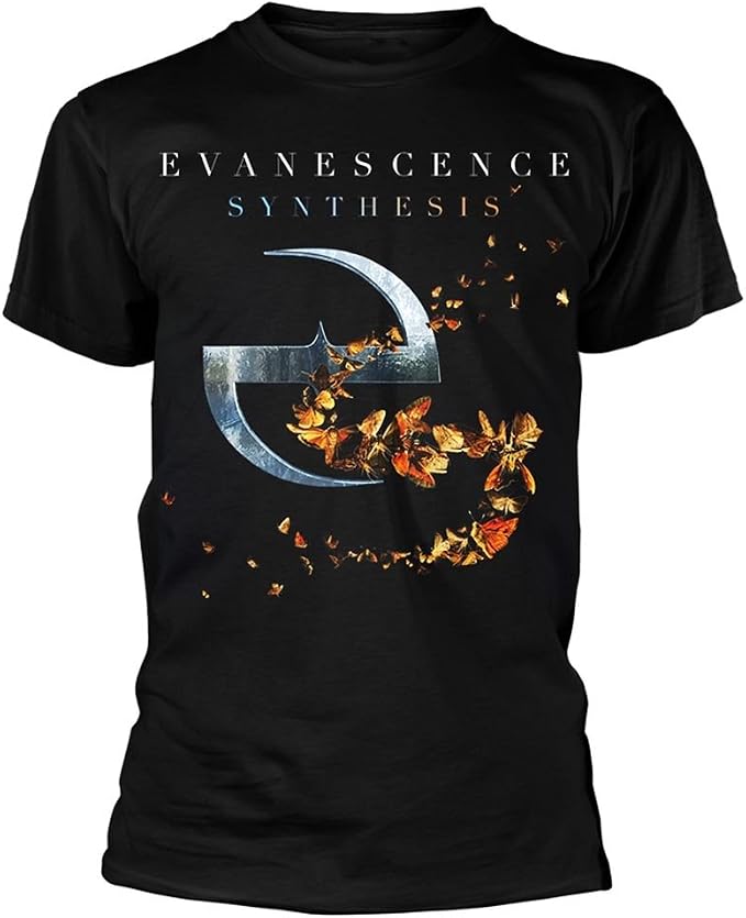 Evanescence T-Shirt - Uomo Nero Large : Amazon.it: Abbigliamento