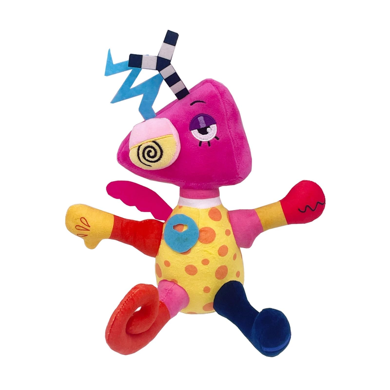 Amazing Circus Plush Circus Merch Cute Cartoon Character Pomni Jax Plushies Doll Soft Plushies Stuffed Animal Gift for Fans A13