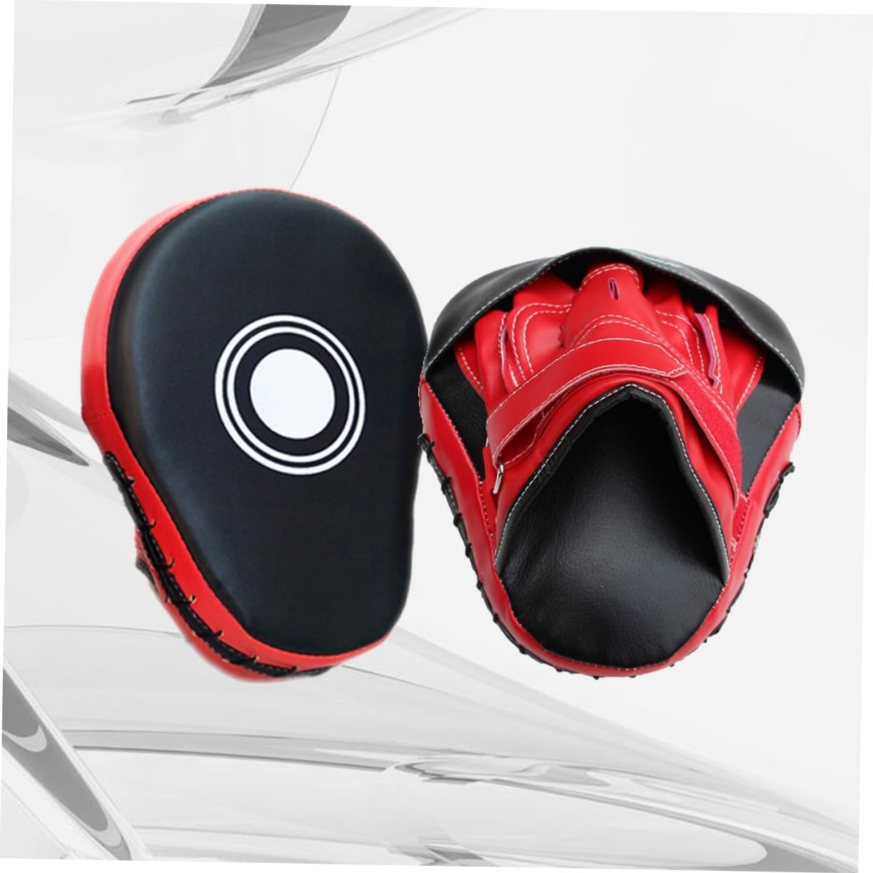 VANZACK Boxing Glove Mitts for Adults Punching Mitts with Pu Leather Kicking Pad Taekwondo Fitness Training Accessory