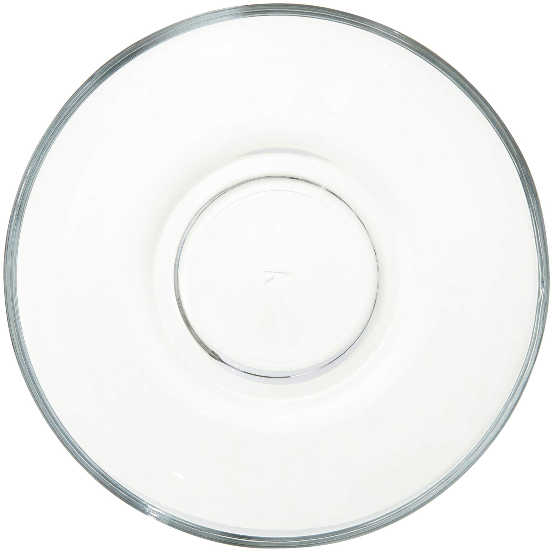 lav Ajda Set of 6 Tea Plates | Elegant and Durable | Perfect for Serving Tea, Snacks, and Desserts | Ideal for Home, Office, Parties, and Entertaining | Recyclable Glass | Dishwasher Safe