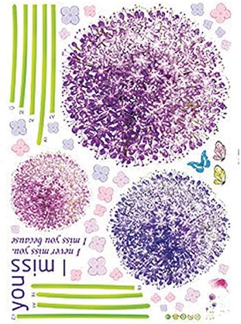 Amazon ケイ ララ ウォールステッカー 花 シンプル アリウム ギガンチウム おしゃれ 壁紙シール ウォールシール はがせる Diy 壁紙 シール ウォールステッカー オンライン通販 Amazon ケイ ララ ウォールステッカー 花 シンプル アリウム ギガンチウム おしゃれ 壁紙シール ウォールシール はがせる Diy 壁紙 シール ウォールステッカー オンライン通販