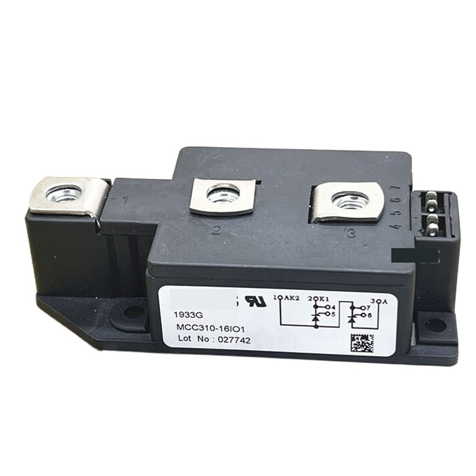 Module à thyristor MCC220-16IO1 redresseur pont triphasé