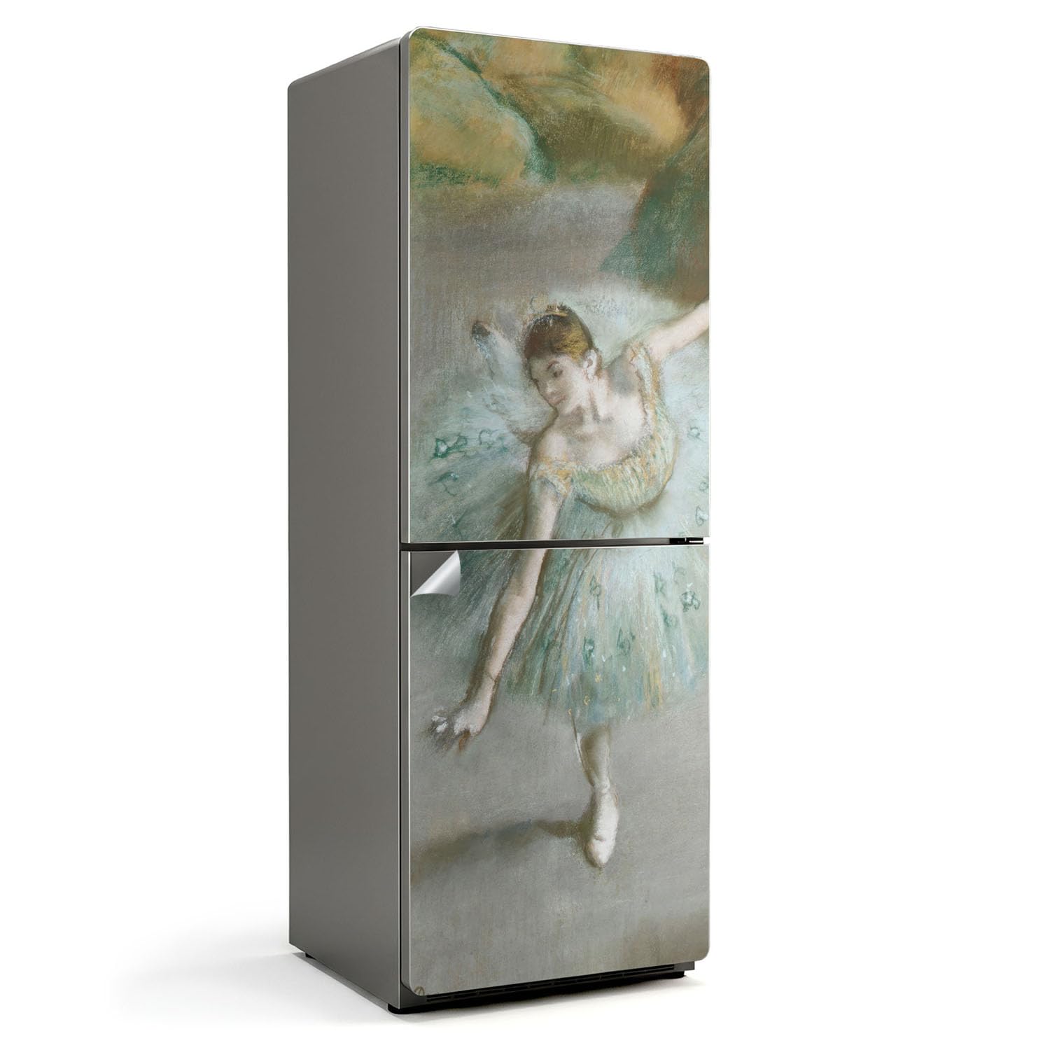 Stickers pour réfrigérateur couvrante entière 70x190 cm de qualité premium Edgar Degas