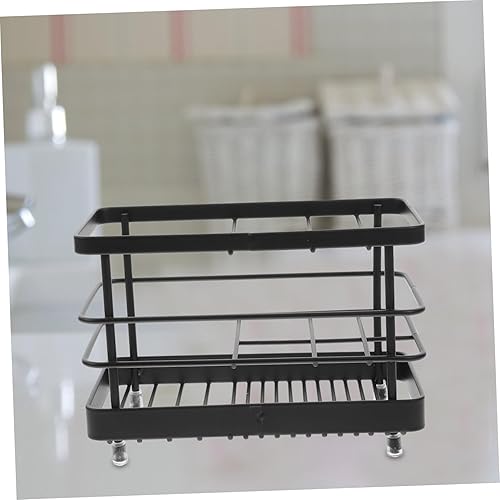 Miniatura 2 de Cabilock Soporte para pasta de dientes, pequeño soporte cromado para cepillos de dientes para baño, inoxidable inoxidable, soporte de exhibición