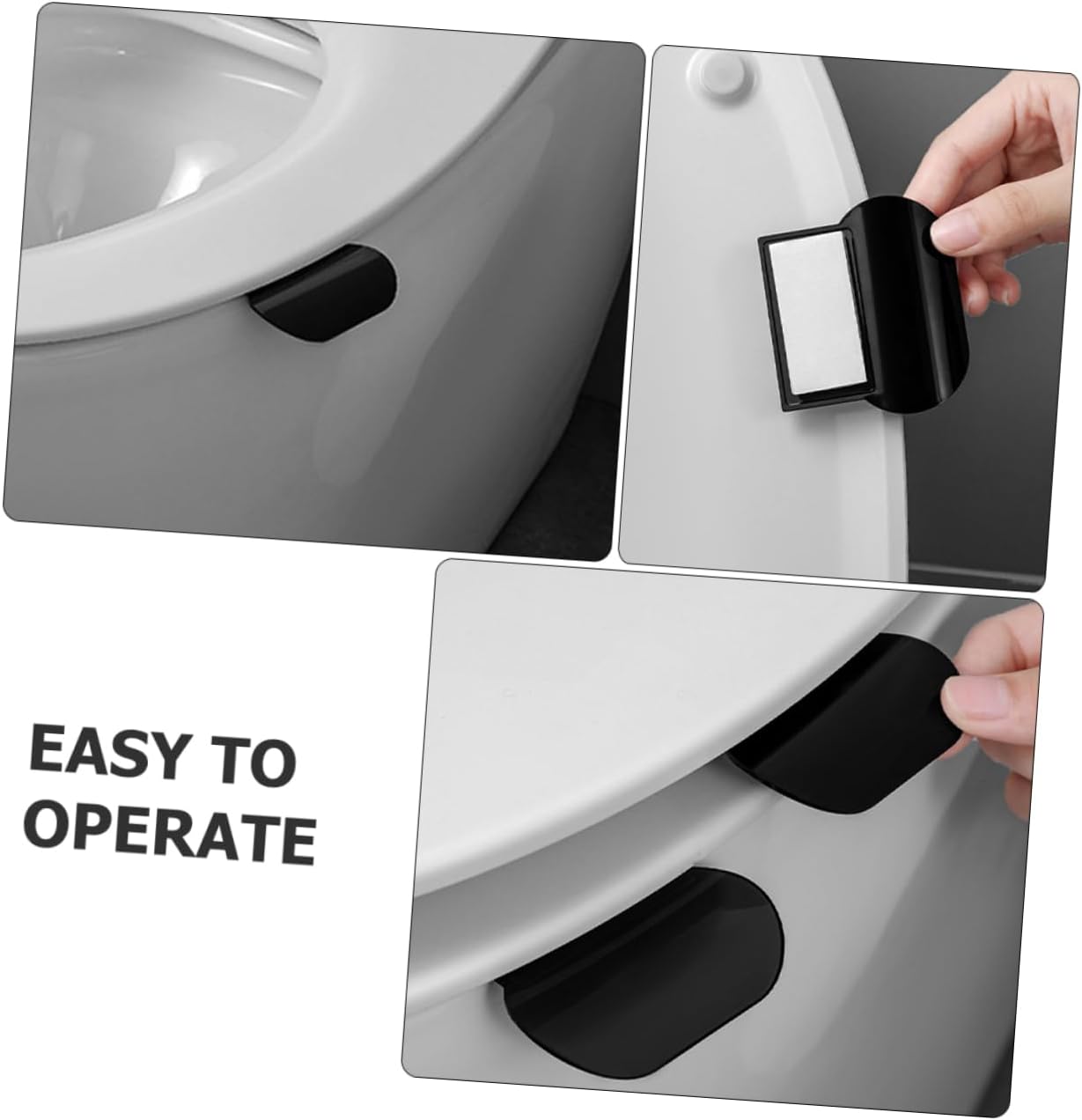OSALADI 12pcs Toilet Lid Lifter Touching Handle for Easy Bathroom Use Material Convenient Design for Home Toilets
