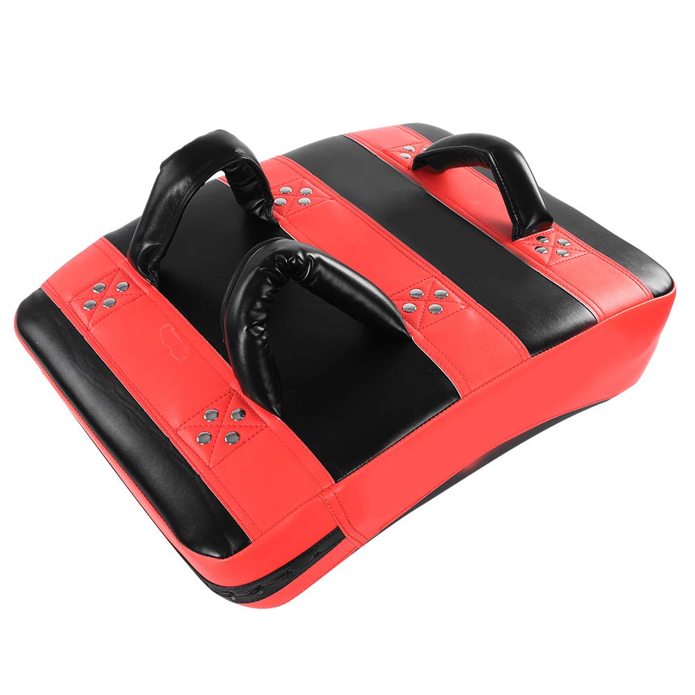 Taekwondo Muay Thai Kick Boxing Arms Pad, design ergonomico curvo, confortevole e durevole, 3 colori