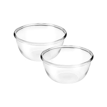 Treo by Milton Mixing Bowl with Lid Set of 2, 1000 ml