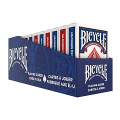 Bicycle Standard Rider Back Playing Cards Poker Size 12 Pack Classic Decks of Cards for Poker Blackjack Casino