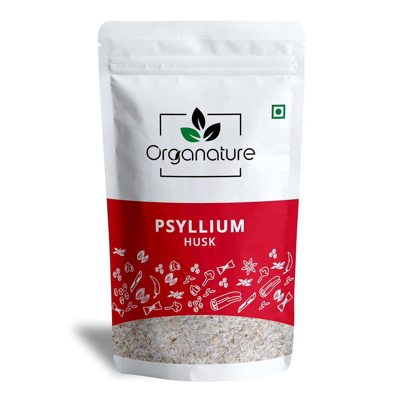 Natural Psyllium Whole Husk | Sat Isabgol (Bhusi) Husk - Fiber Supplement - Perfect for Keto Bread and Gluten Free Baking - Pack of (800 Grams)