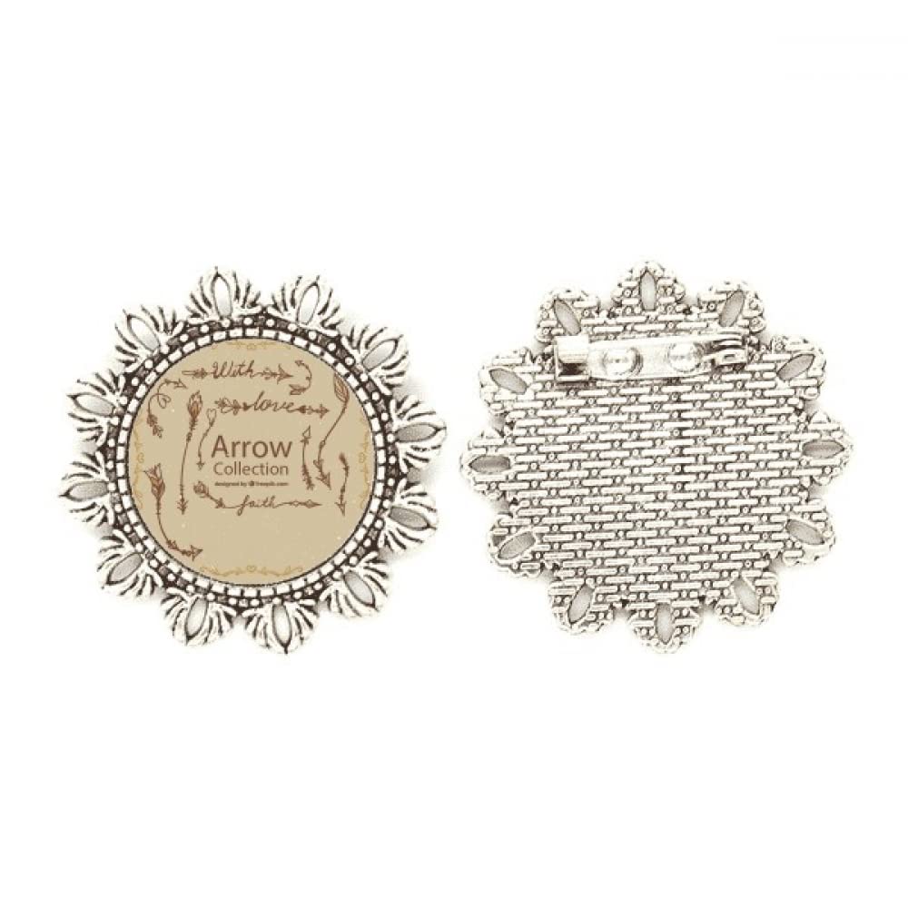 Broche de plata con diseño de flecha de Bohe a wind medium, joya de plata para solapa y bufanda 4