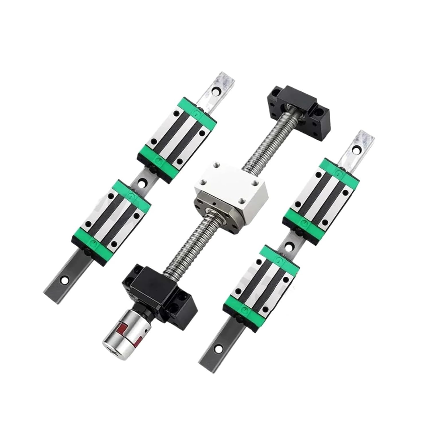 金属ボールねじナット ボールねじ 2 個 HGR15 + 1 セット SFU1610