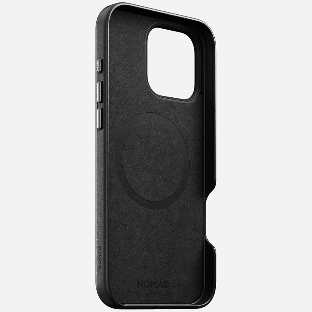 iPhoneアクセサリー NOMAD TRADITIONAL CASE iPhone 16Pro BLK NOMAD - Traditional Leather Case - iPhone 16 Pro Max | Black