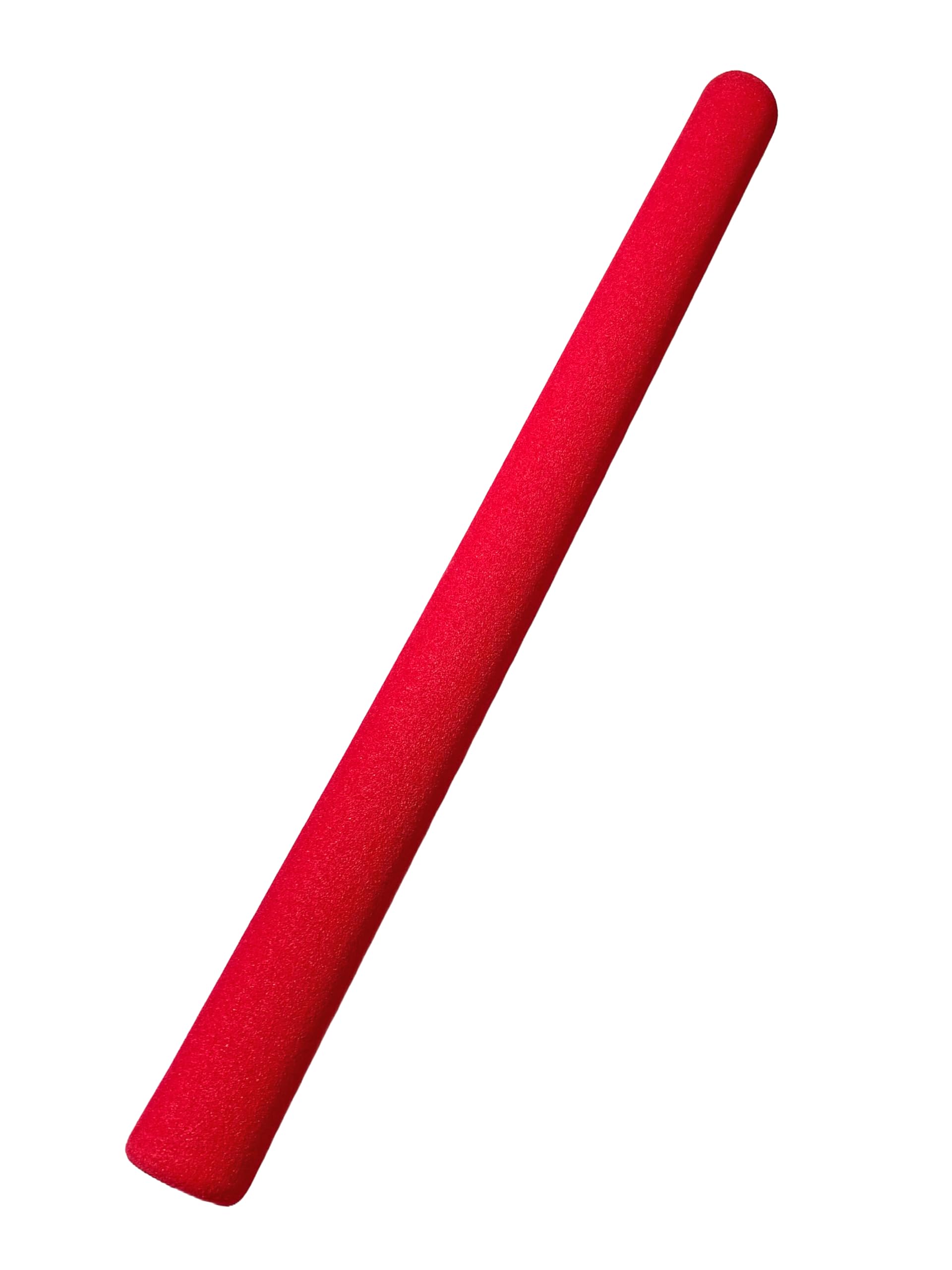 Escrima Safety Lot de 10 bâtons d'entraînement avec housse en mousse Rouge 50 cm