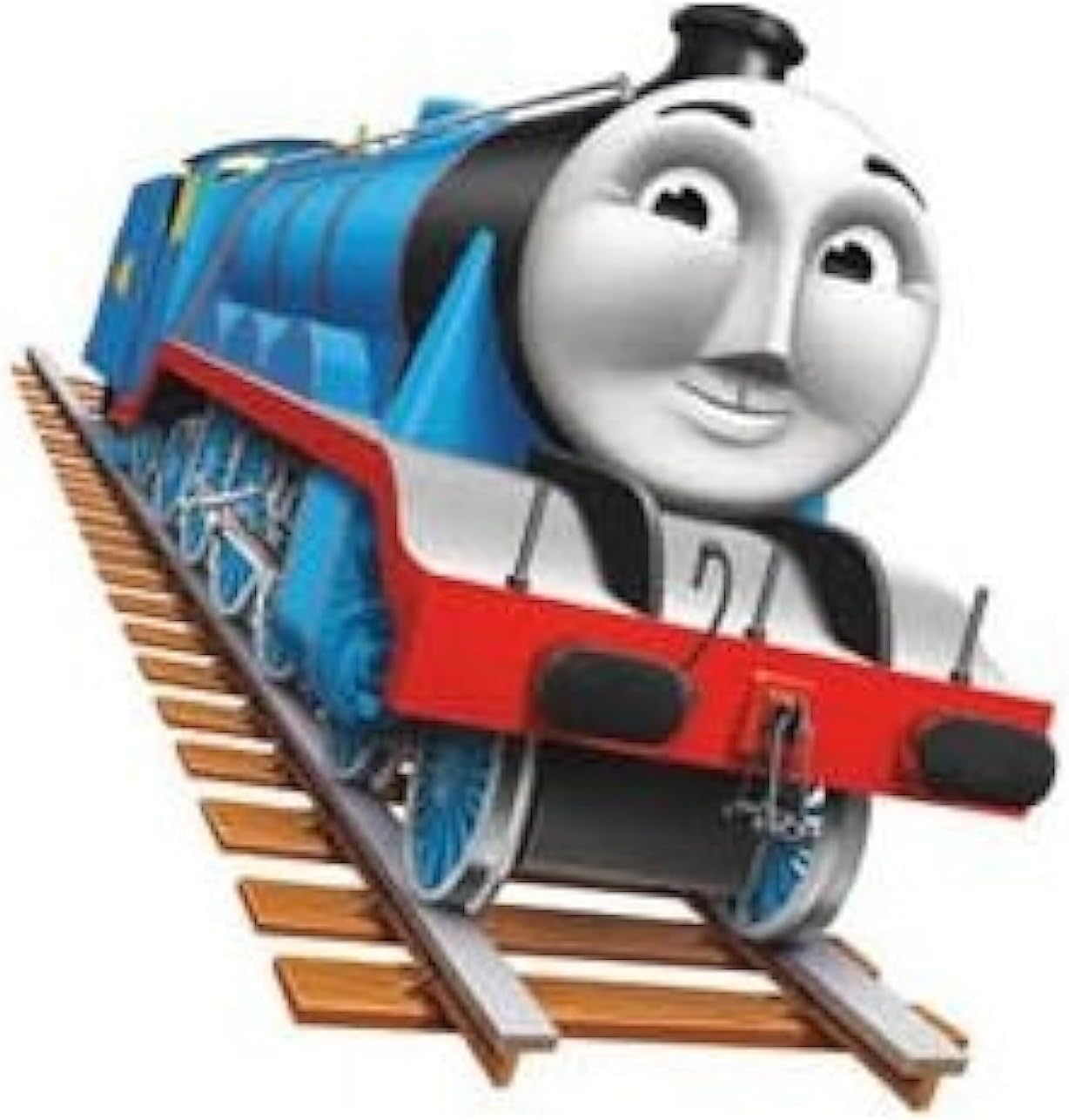 4 Inch Gordon No. 4 Big Blue Engine Thomas The Tank Engine & Friends Removable Wall Decal Sticker Art Home Decor 4 1/2 inches Wide by 4 1/2 inches Tall C