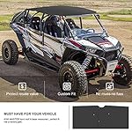 KIWI-MASTER-Aluminum-Roof-Compatible-for-2014-2023-Polaris-RZR-XP-4-1000-XP-4-Turbo-4-900-S-4-1000-Accessories-4-Seat-Hard-Roof-Top-Black