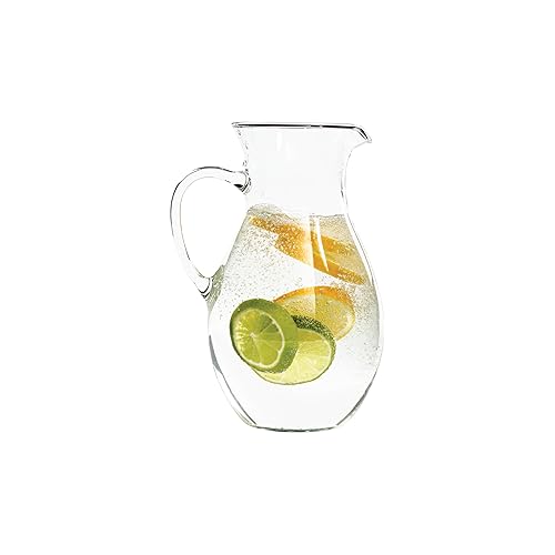 Simax Glass Pitcher With Spout, SMALL 1 Quart Borosilicate Glass