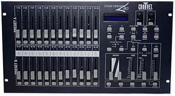 Chauvet DJ Stage DESIGNER50 DMX Lighting Controller for Church Stage Performance