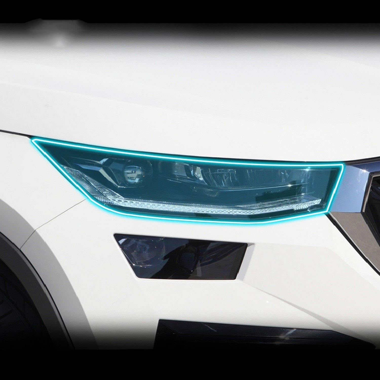Car Exterior PPF Transparent Protective Film TPU Anti Scratch Headlamps Protective Film ，for Skoda Kodiaq 2021-2023