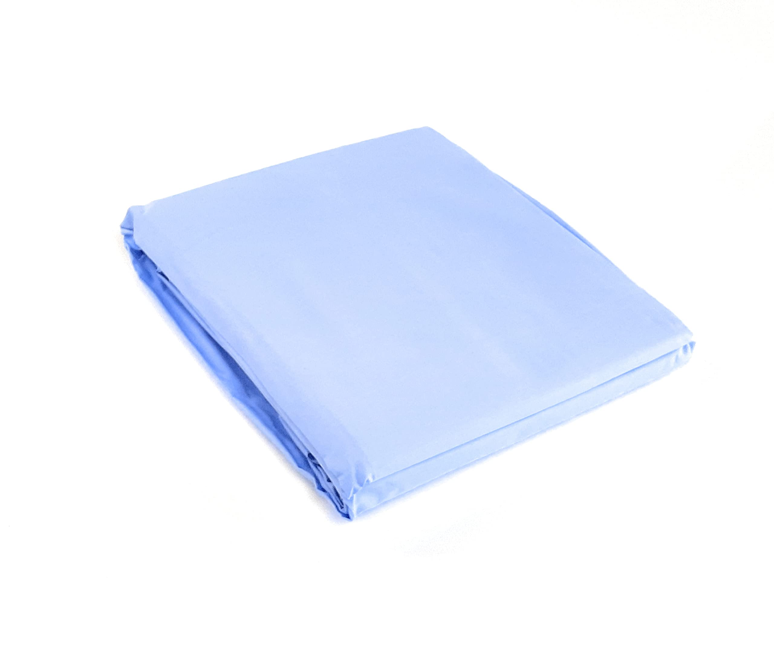 Drap housse Arianna grand format 200 x 295 cm couleur bleu azur 131
