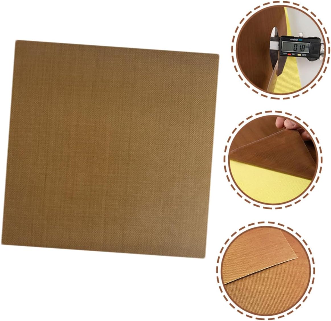 20pcs Hot Brush Hair Straightener Cover Insulation Decal Adhesive Sticker for Curling Wand