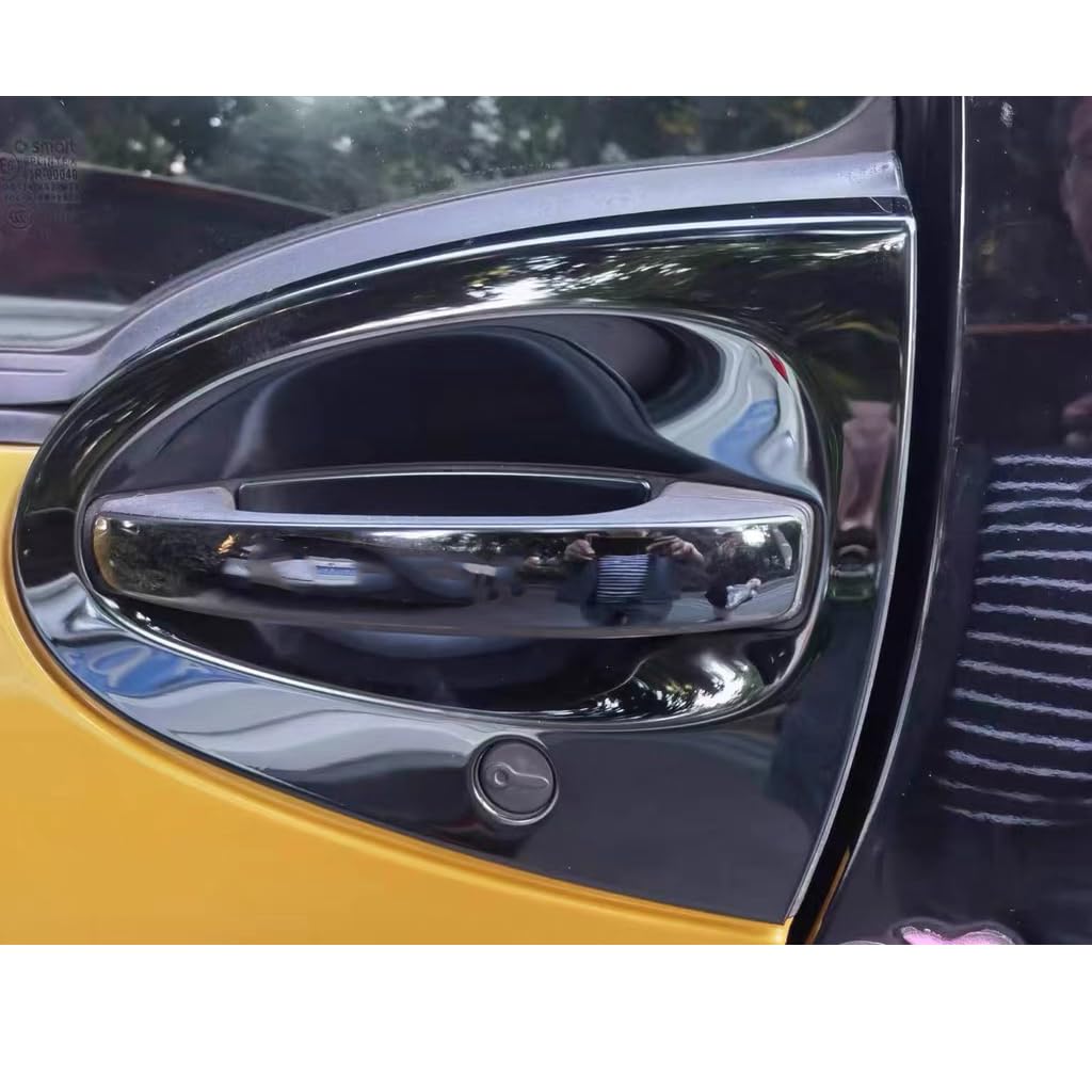 FREGIO LOGO ANTERIORE ARGENTO SATINATO SMART FORTWO 451 MY12 4/2012 10/2014