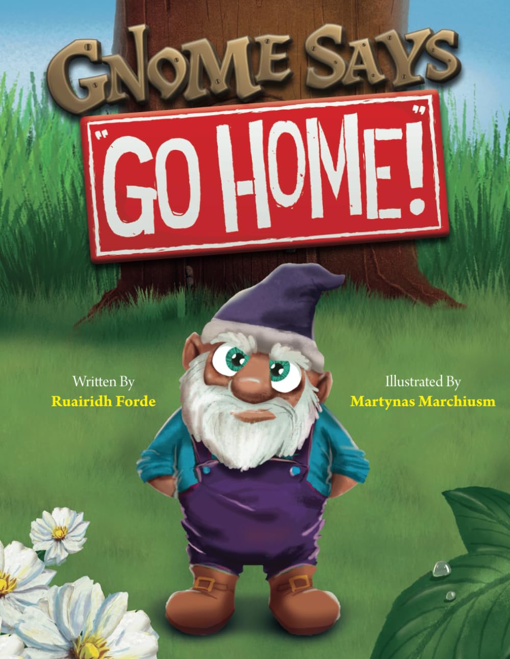 Gnome Says "Go Home!"