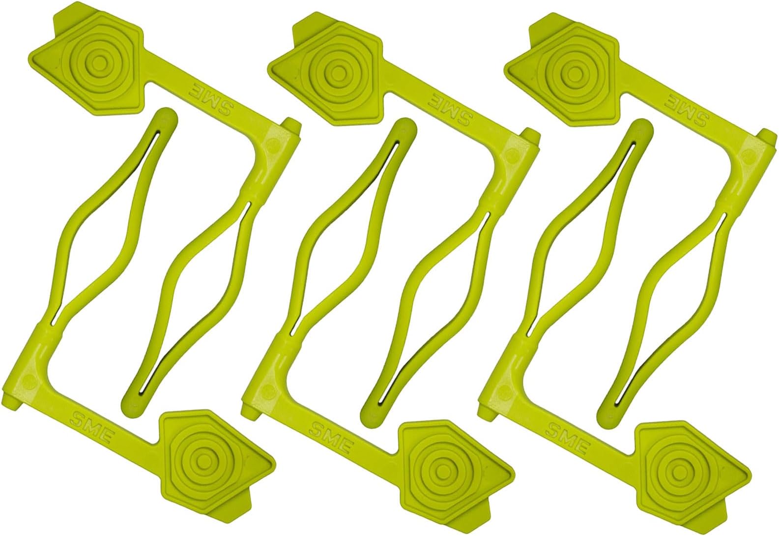 SME Chamber Safety Flag | Shooting Versatile Universal Highly Visible Bright Green Safety Empty Chamber Indicator - Pack of 6