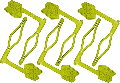 Bandera de seguridad para cámara SME  Indicador de cámara vacía de seguridad versátil universal altamente visible, verde brillante, paquete de 6