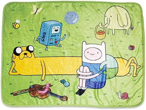 Amazon アドベンチャータイム Adventure Time ブランケット ひざ掛け毛布 芝生にて おもちゃ おもちゃ Amazon アドベンチャータイム Adventure Time ブランケット ひざ掛け毛布 芝生にて おもちゃ おもちゃ