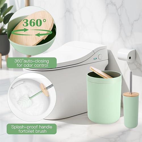 Vista 11 de iMucci Accesorios de baño, juego de baño negro con cortina de ducha y alfombra, cortina de ducha impermeable con alfombra ultra absorbente, juego