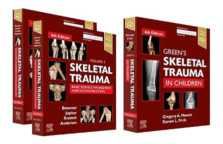 SKELETAL TRAUMA AND GREENS SKELETAL TRAUMA IN CHILDREN 2VOL SET 6ED (HB 2020)