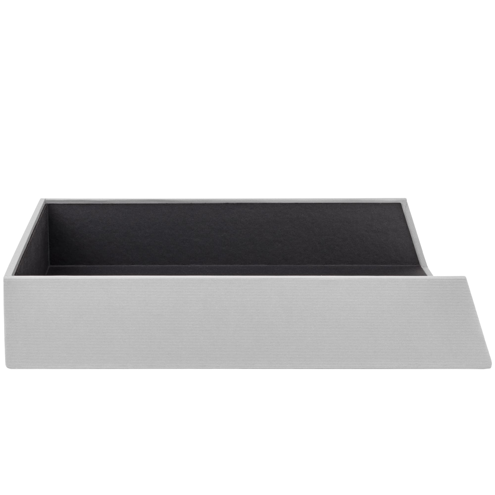 Rössler - S.O.H.O. Koszyk na listy A4, 4 szt., 32 x 26 x 6 cm, Stone | Półki do układania w stosy, organizer na listy, dokumenty, akta i do porządkowania biurka