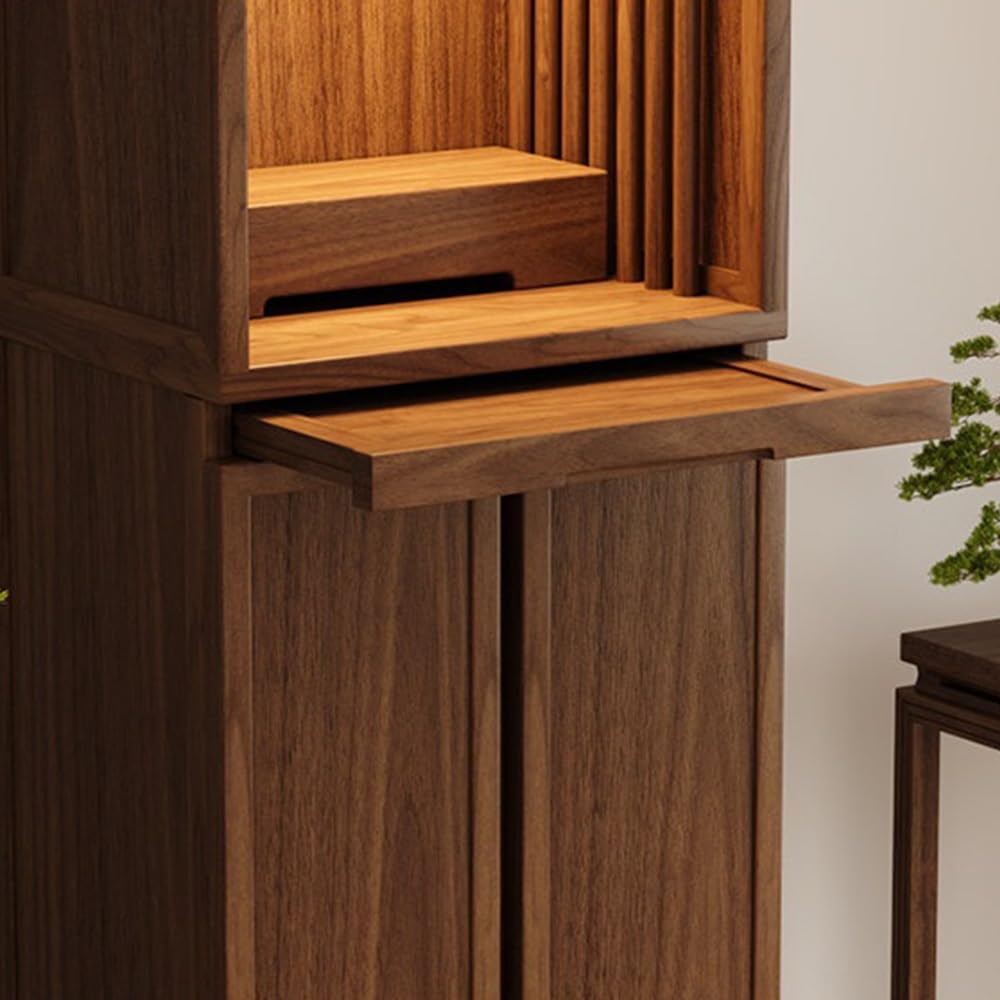 Tavola d'altare cinese Consolle da Altare in Legno Elegante Orientale | Banco for la meditazione di culto(M)
