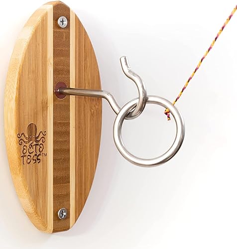 Miniatura 8 de Juego de gancho y anillo para mujeres y hombres, decoración de sala de juegos, juego de anillo en una cuerda para juegos de sala de juegos. Juego de