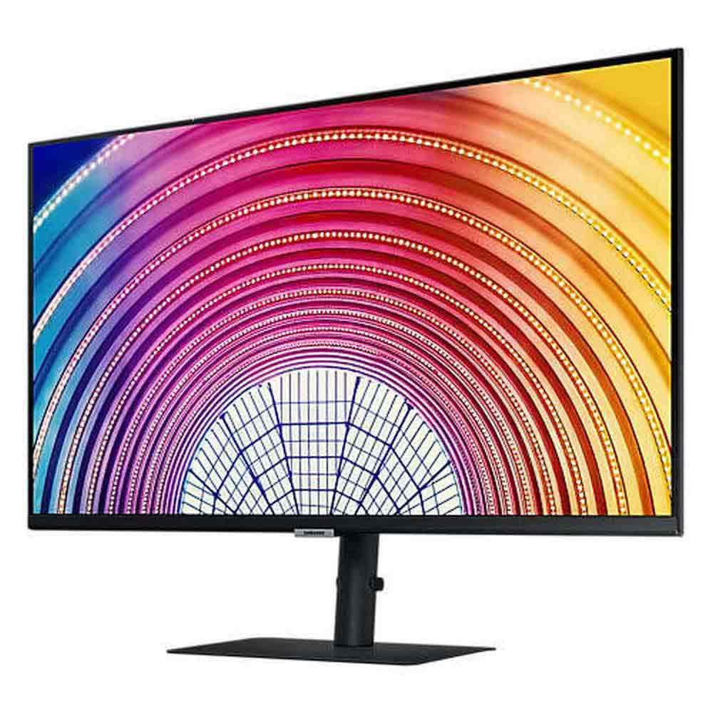 SAMSUNG - Pantalla PC Profesional de 32 Pulgadas, Serie S60 A, Color Negro, losa VA, QHD (2560 x 1440), HDMI, Display Port, Hub USB, Pie Has y función pivote