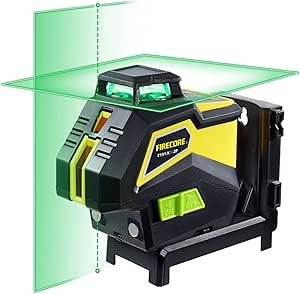 Firecore Laser Level 360° with 2 Laser Points, self-Leveling line Laser ...