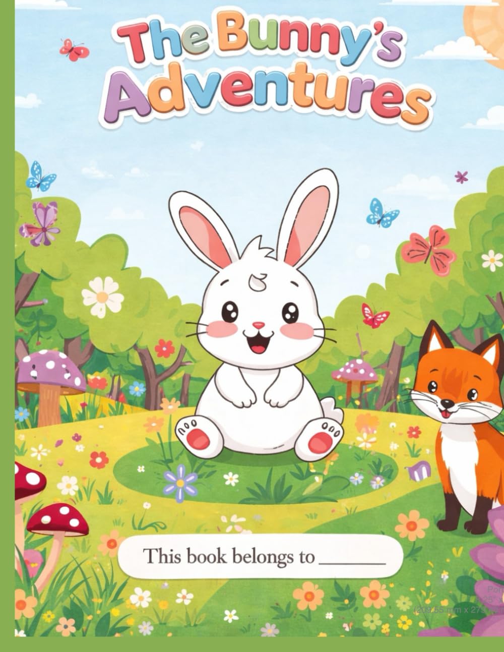 The Bunny’s Adventures: A Heartwarming Coloring Journey